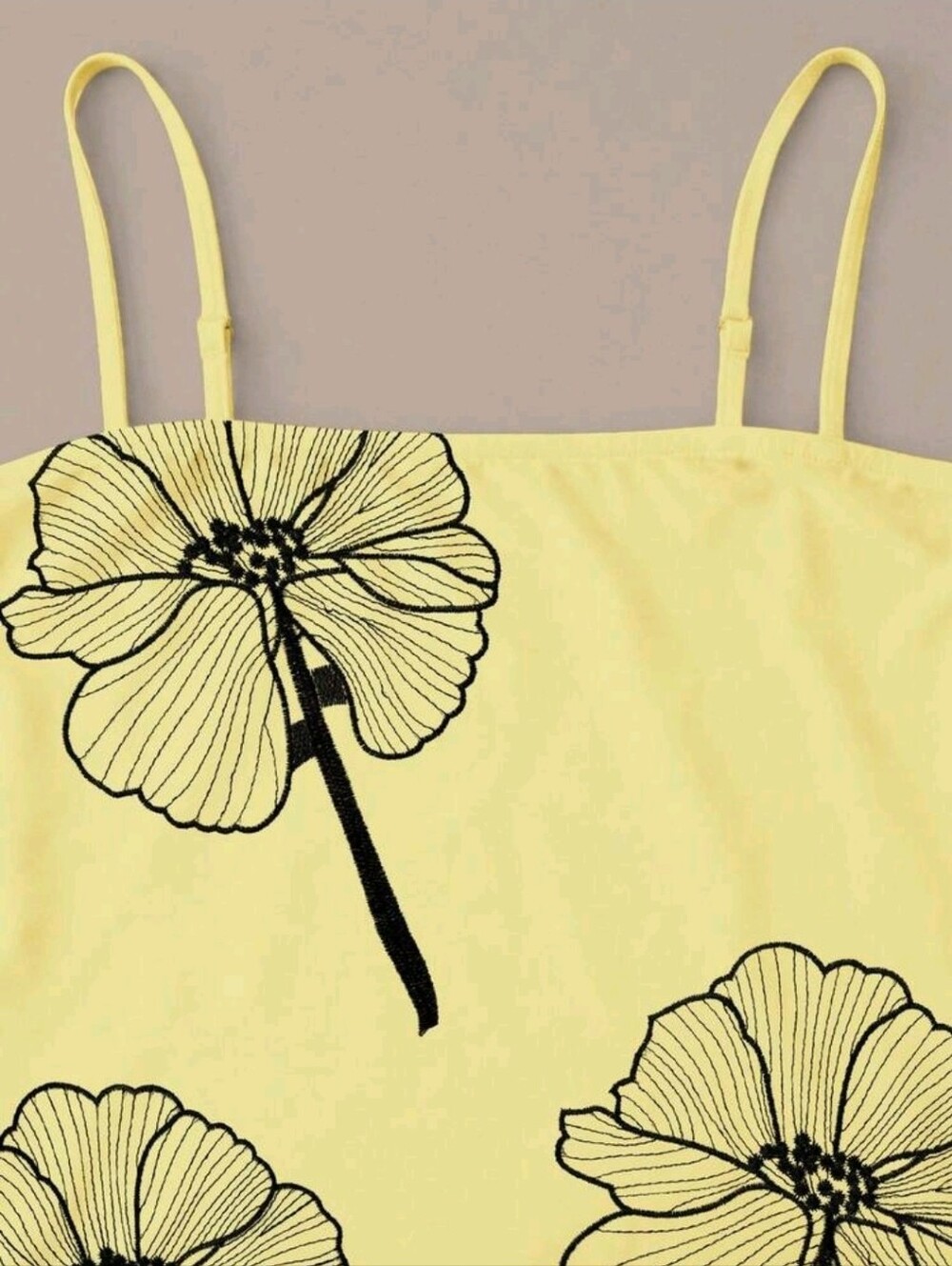 Resyla Floral Spaghetti-Strap Mini Dress - Picture 3 of 5
